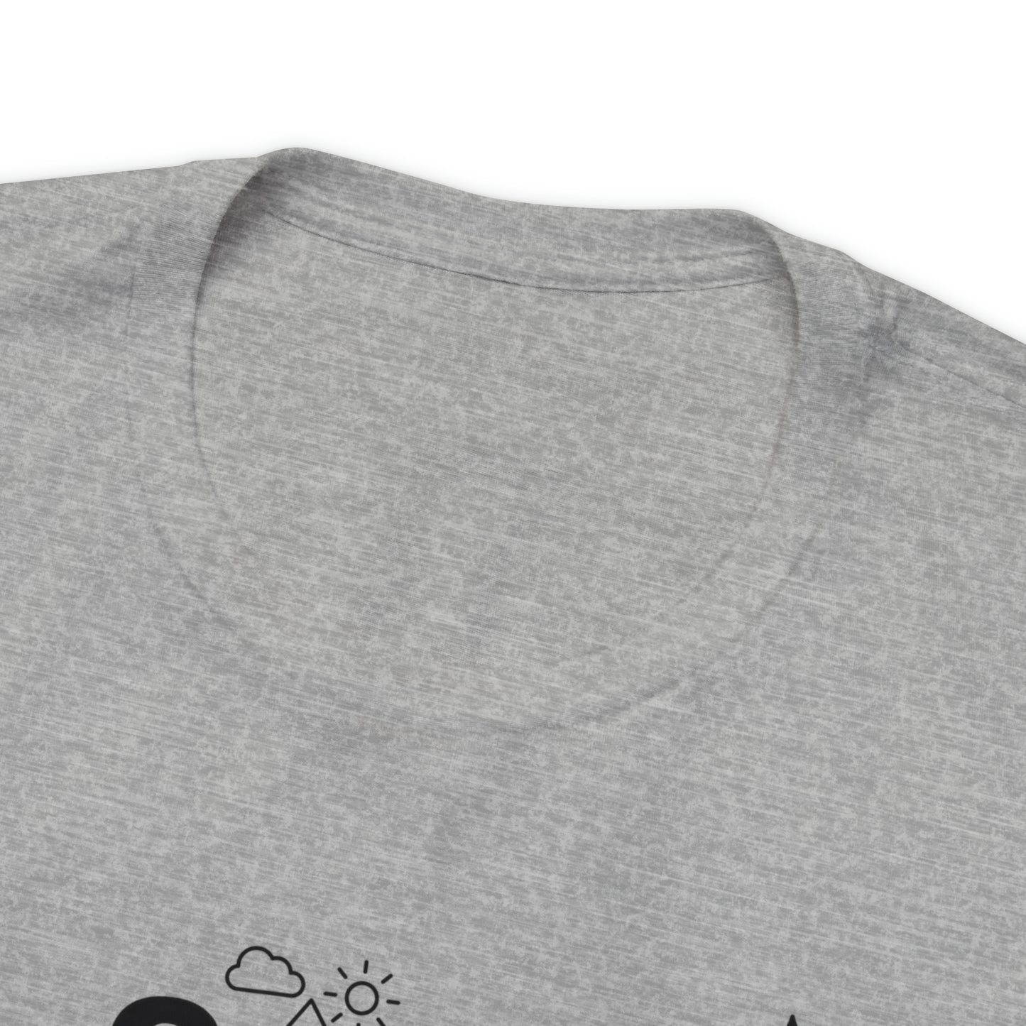 Camp More Stress Less Unisex Jersey Short Sleeve Tee