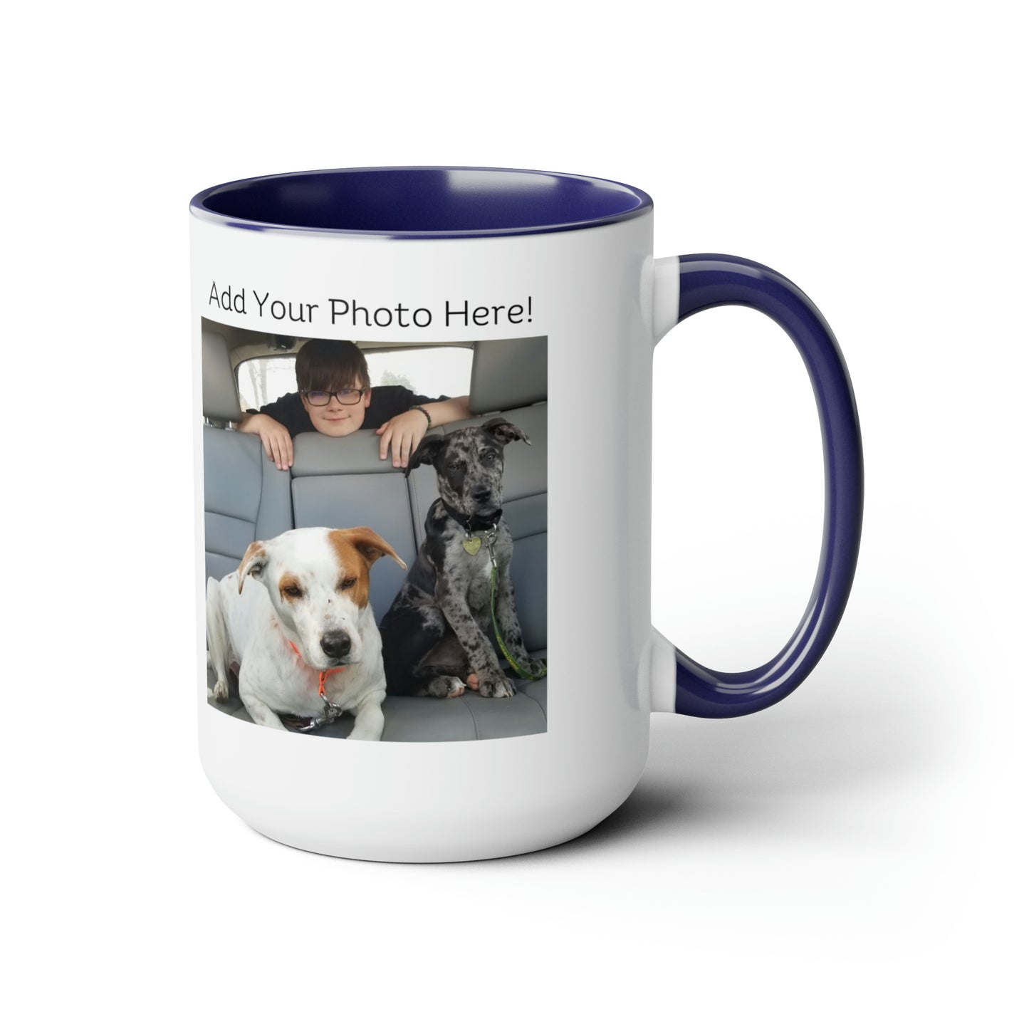 A Shelter Dog Rescued This Family, Personalized Mug