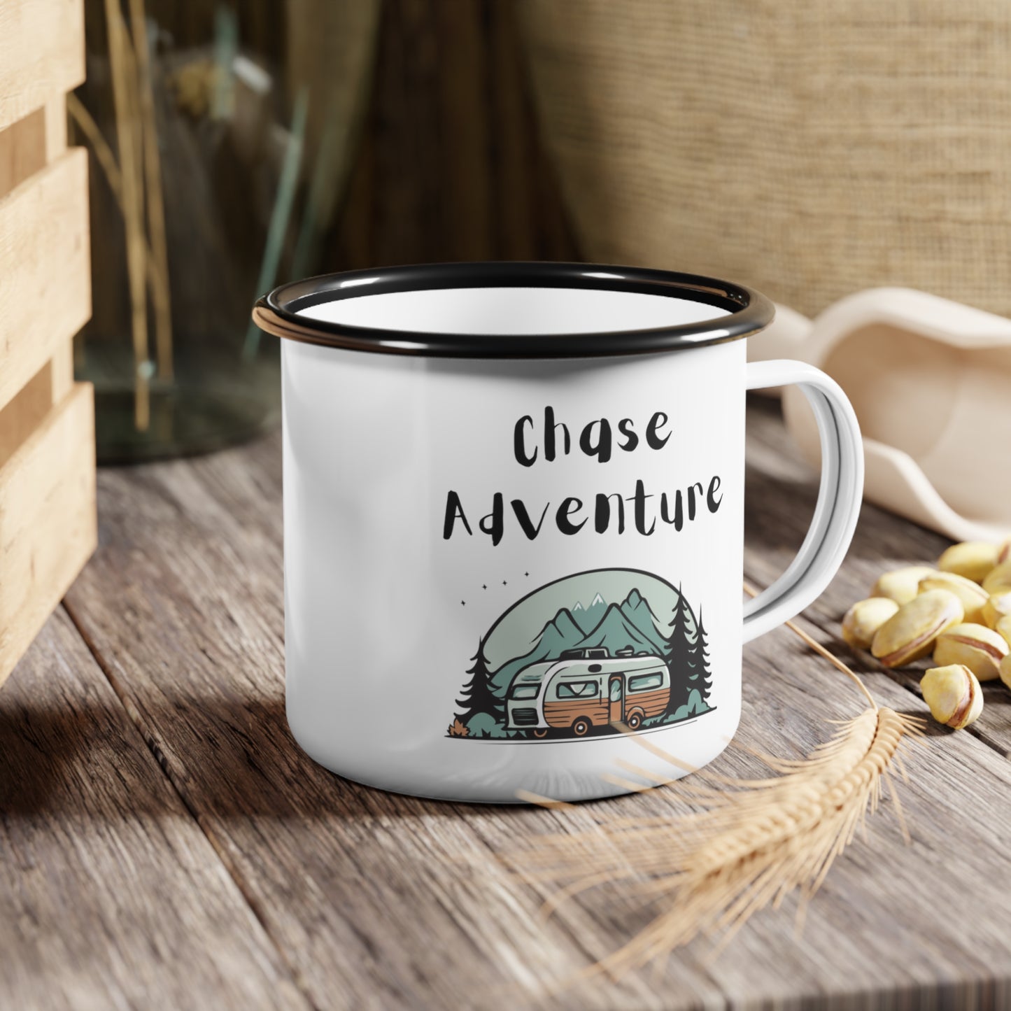 Chase Adventure Enamel Camp Cup