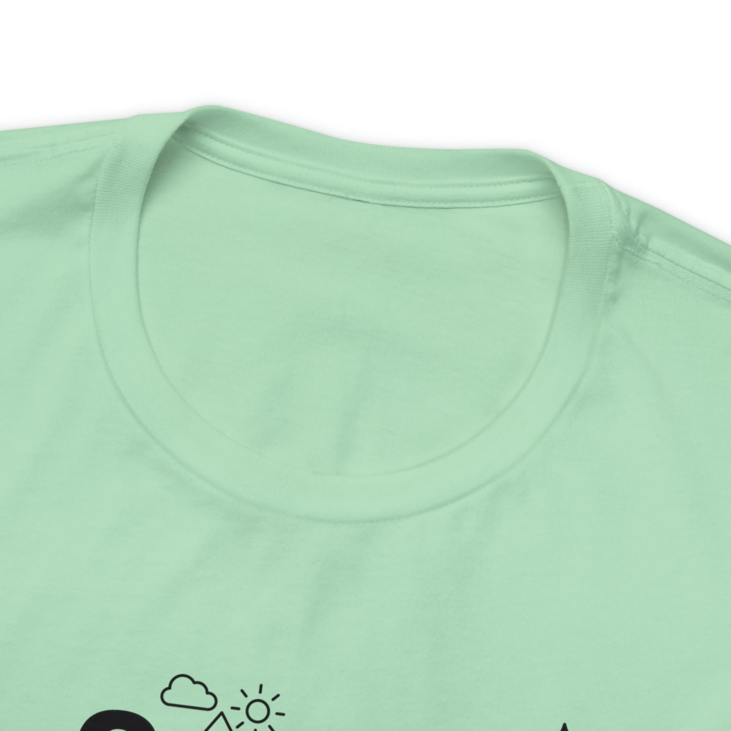 Camp More Stress Less Unisex Jersey Short Sleeve Tee