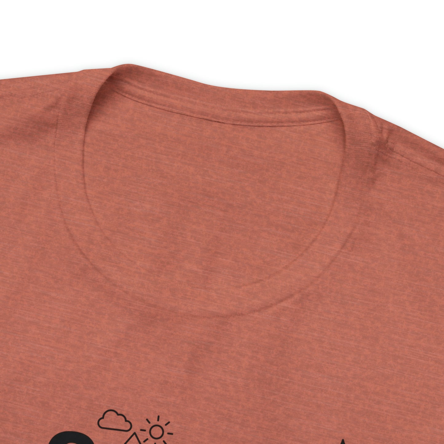 Camp More Stress Less Unisex Jersey Short Sleeve Tee