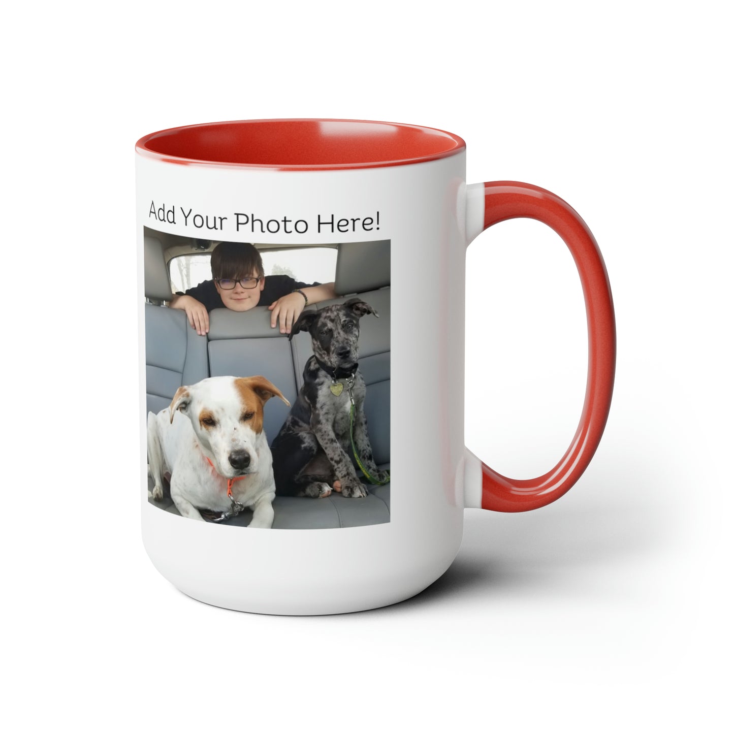 A Shelter Dog Rescued This Family, Personalized Mug