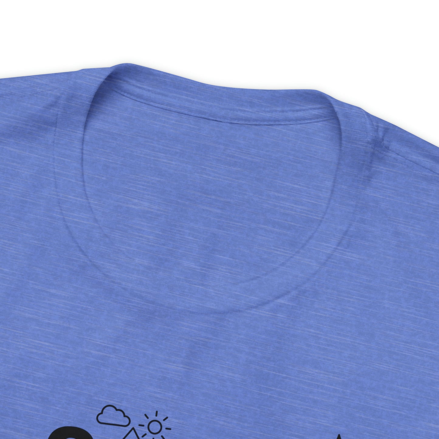 Camp More Stress Less Unisex Jersey Short Sleeve Tee