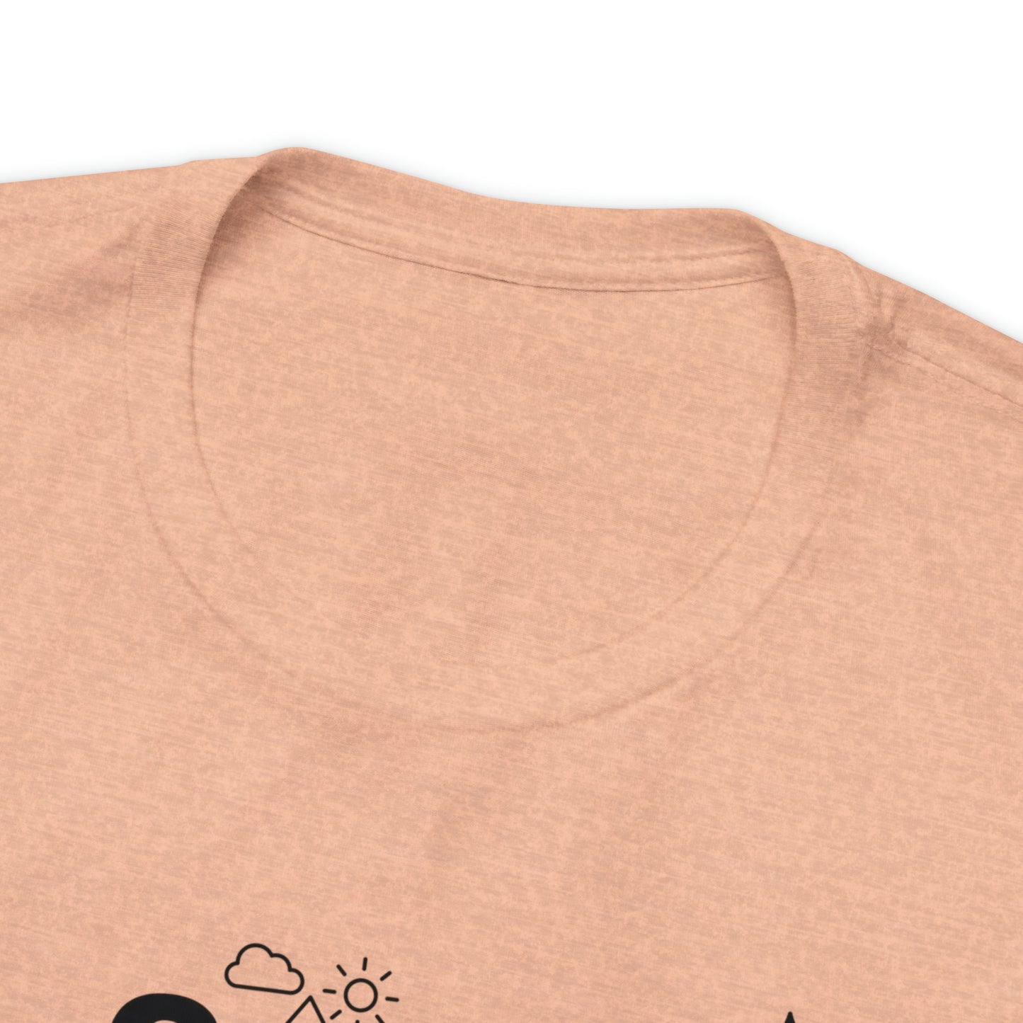 Camp More Stress Less Unisex Jersey Short Sleeve Tee