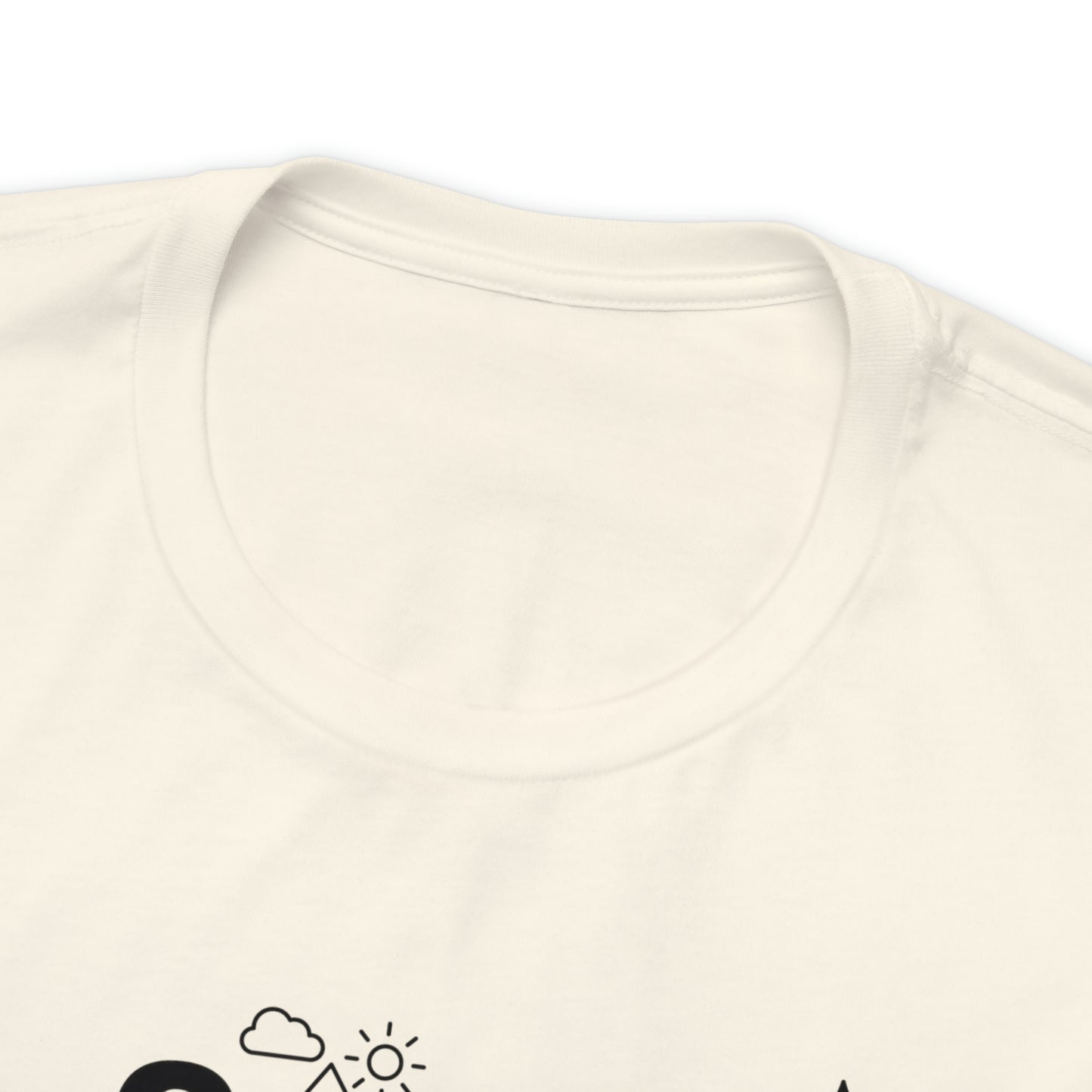 Camp More Stress Less Unisex Jersey Short Sleeve Tee