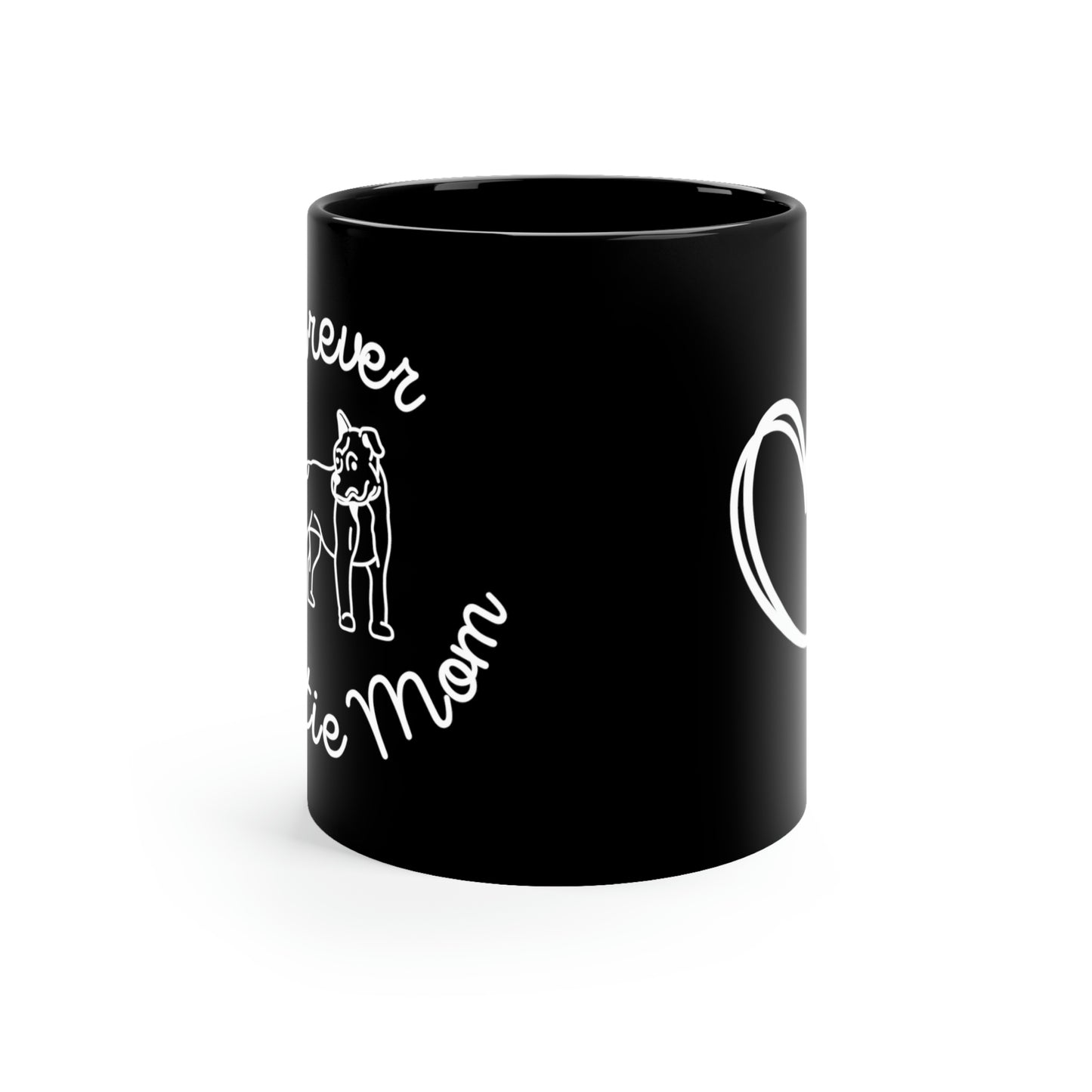 Furever A Pittie Mom Ceramic Mug 11oz