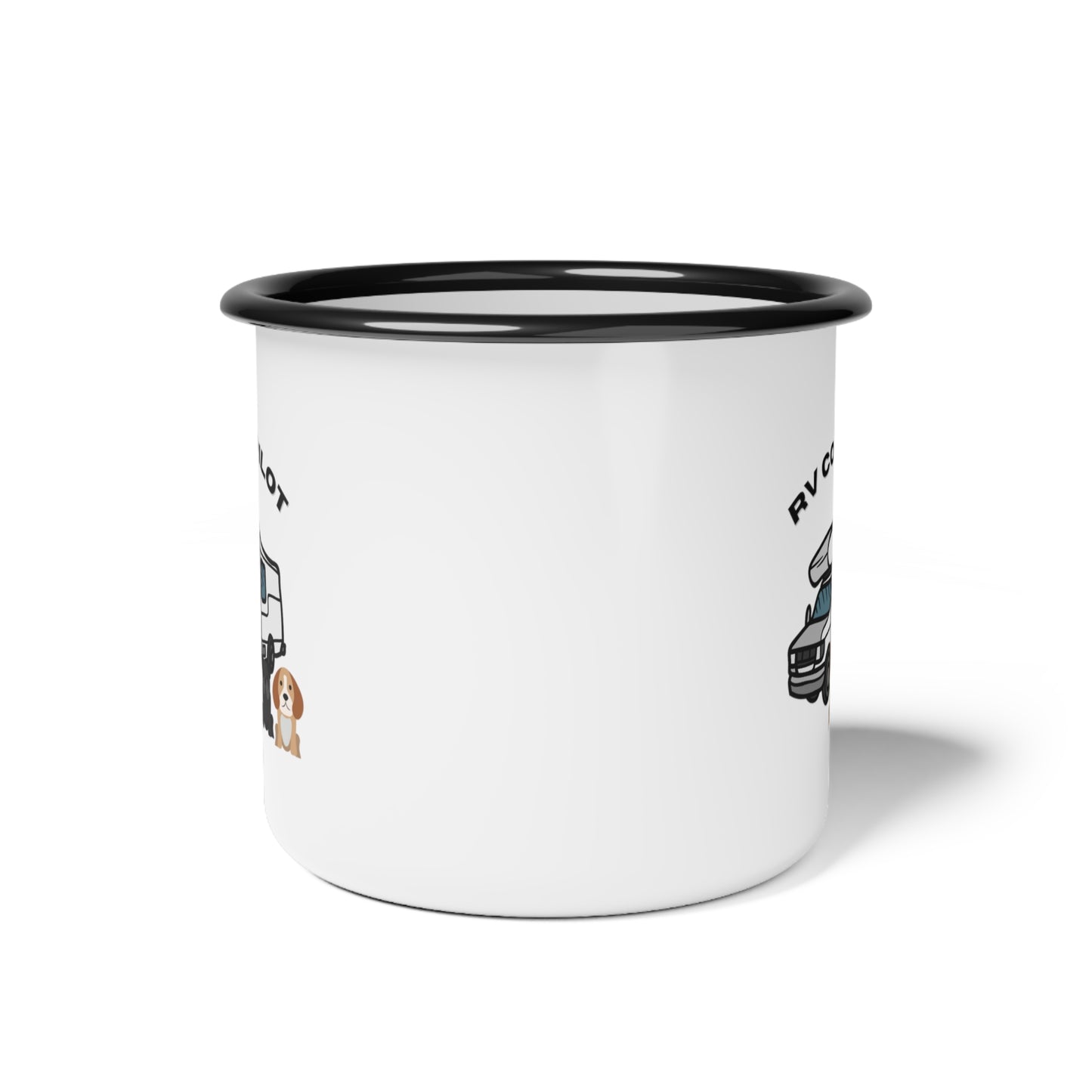 RV Co-Pilot Enamel Camp Cup