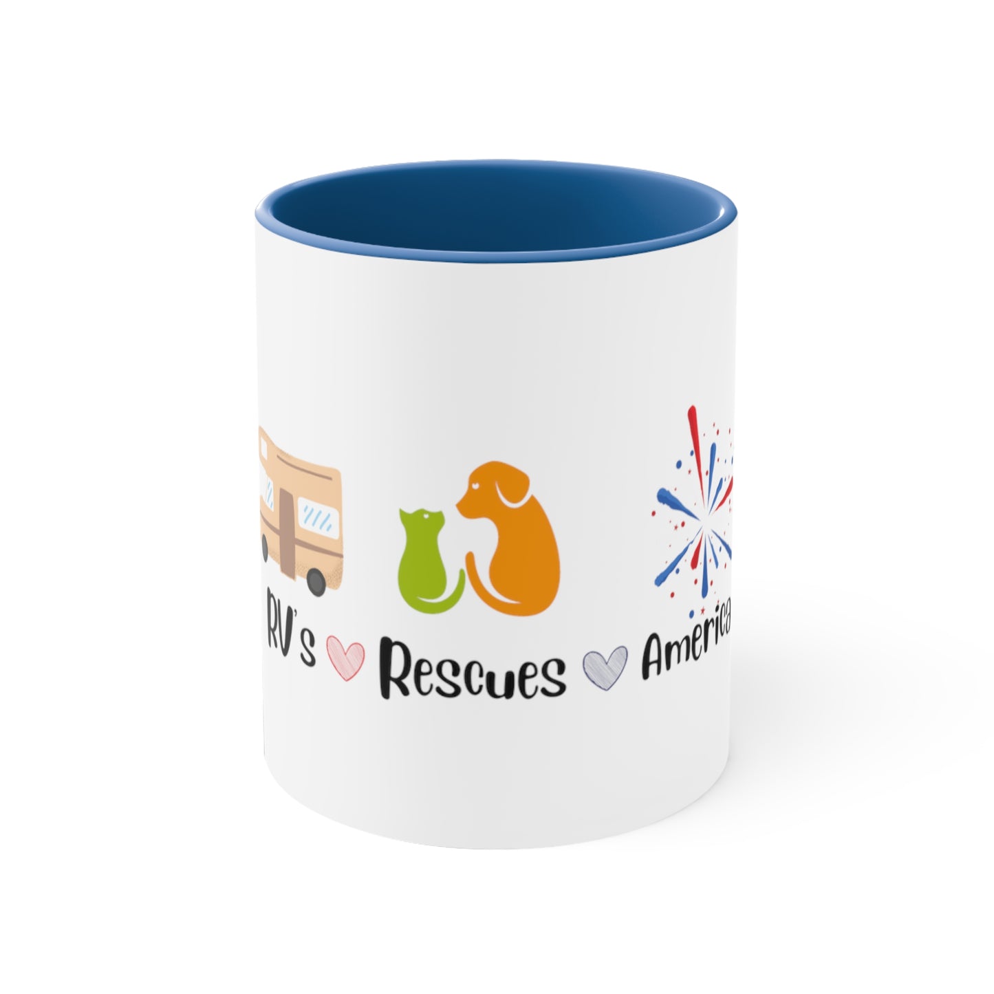 RVs, Rescues & America Mug, 11oz