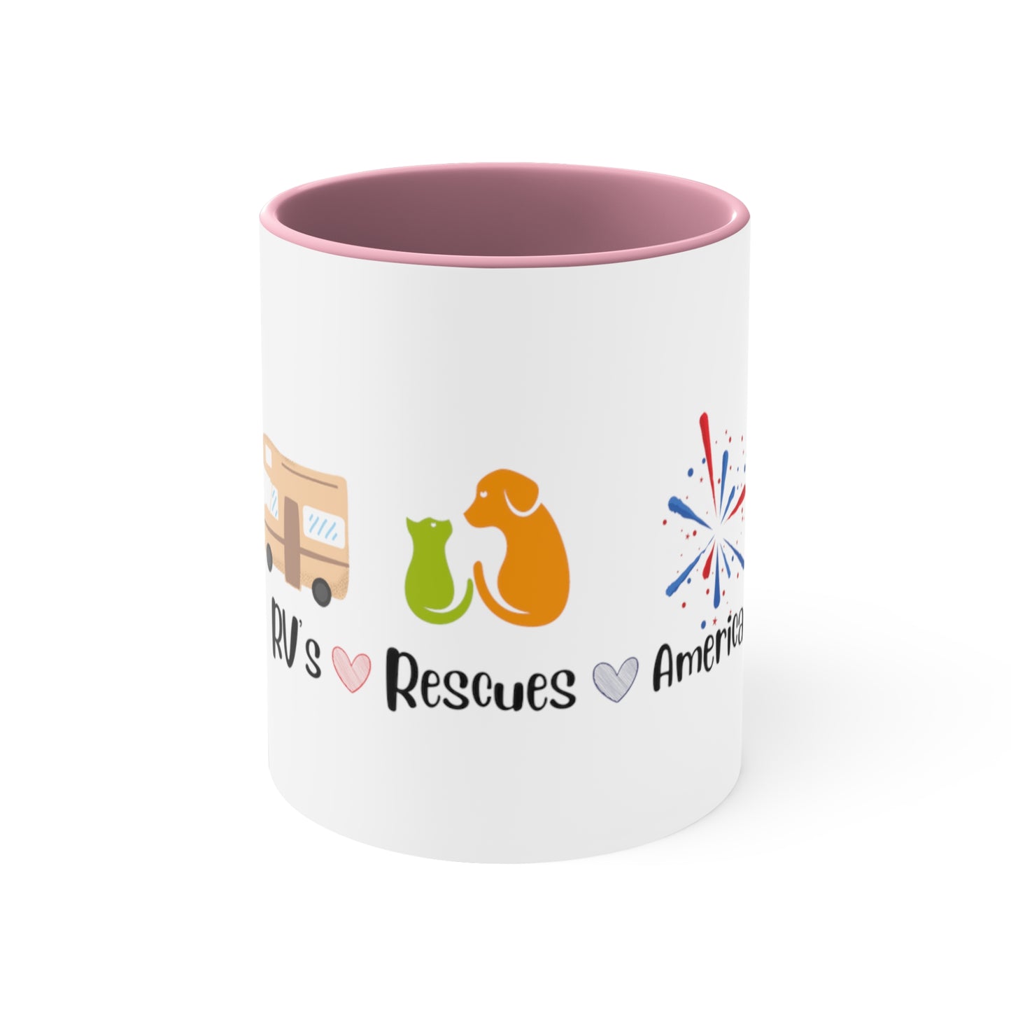 RVs, Rescues & America Mug, 11oz