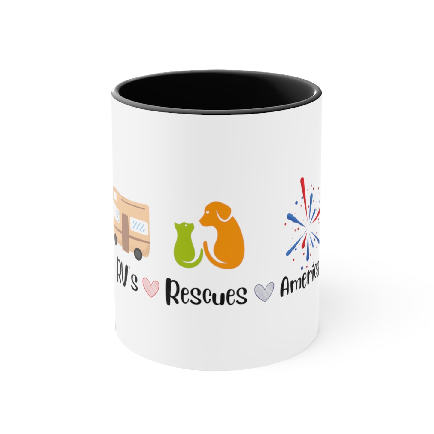RVs, Rescues & America Mug, 11oz