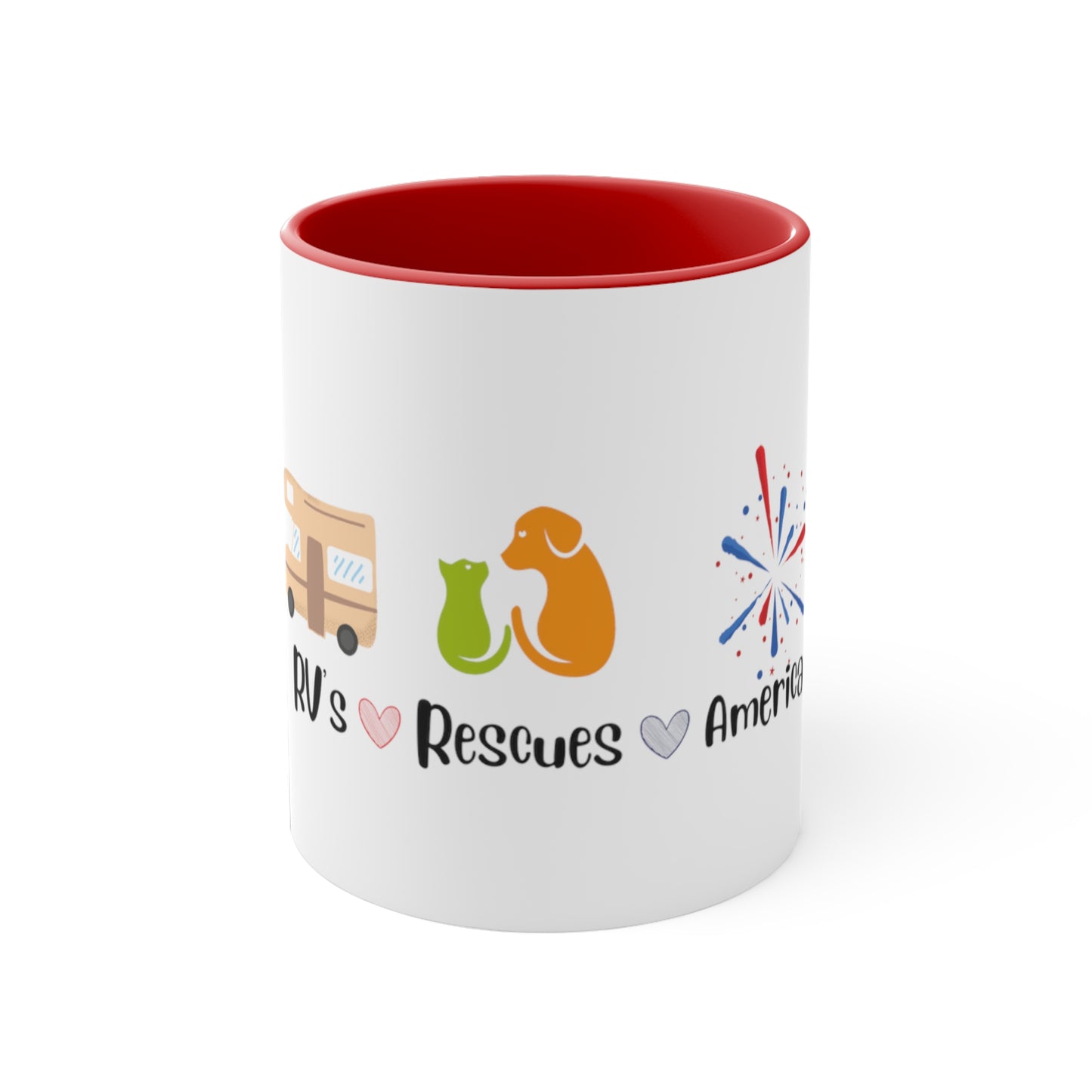 RVs, Rescues & America Mug, 11oz