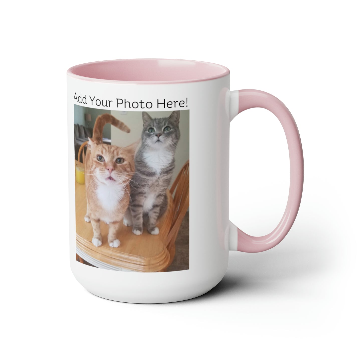 A Shelter Cat Rescued This Family; Personalized Mug