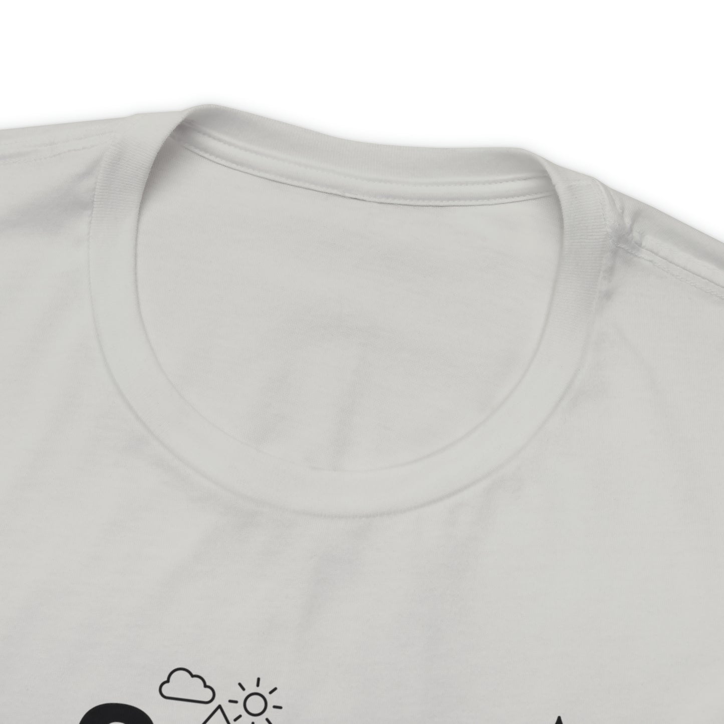 Camp More Stress Less Unisex Jersey Short Sleeve Tee