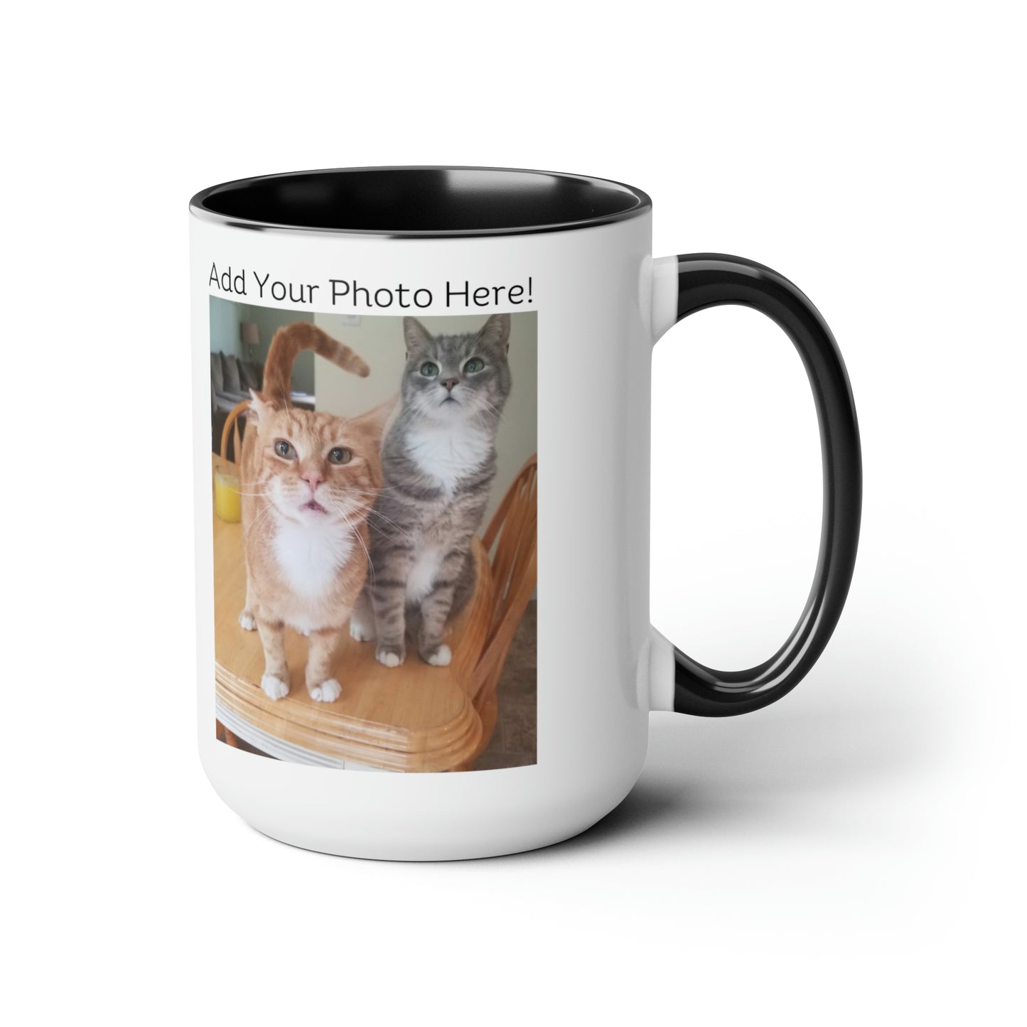 A Shelter Cat Rescued This Family; Personalized Mug