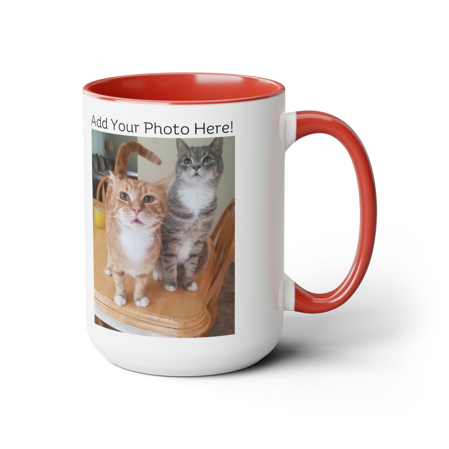 A Shelter Cat Rescued This Family; Personalized Mug